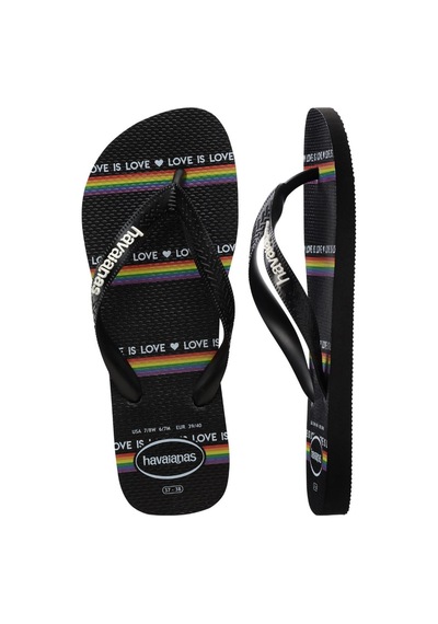 Havaianas Kadın Top Pride Siyah Parmak Arası Terlik-14523