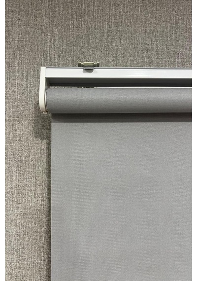 Genel Stor Perde İthal Mat Polyester P1080, Açık Gri, 190 X 260