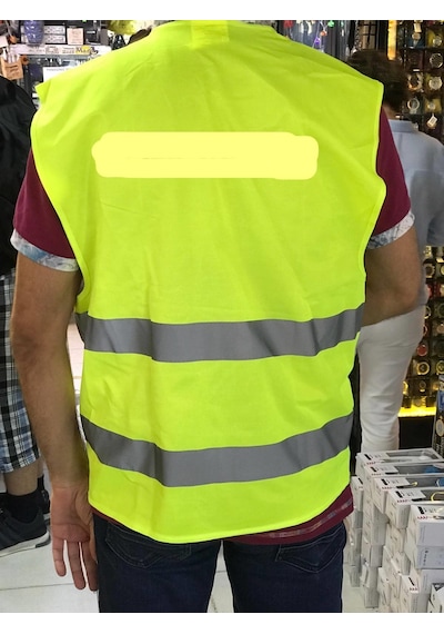 Portwest Fosforlu İkaz Yeleği 140 Gram - Reflektörlü Güvenlik Yeleği