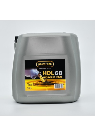 Power Ten 68 Numara Hidrolik Sistem Yağı 16 L
