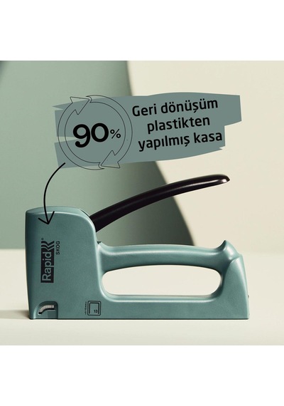Rapid R13 Skog Yeşil Mekanik El Zımba Tabancası 5001619 Rapid R13 Skog Yeşil Mekanik El Zımba Tabancası 5001619