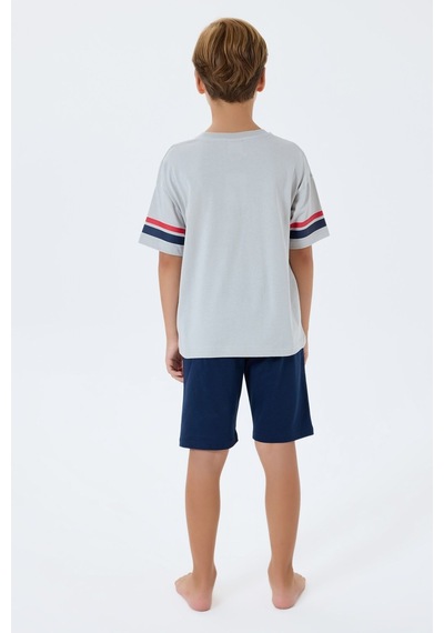 U.s. Polo Assn. Erkek Çocuk Beyaz Bermuda Takım 5274-49782 Beyaz