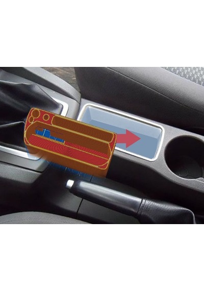 2004 Ford Focus Orta Konsol Saklama Düzenleyici