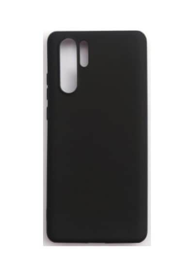 Huawei P30 Pro Silikon Ince Mat Soft Kılıf Siyah