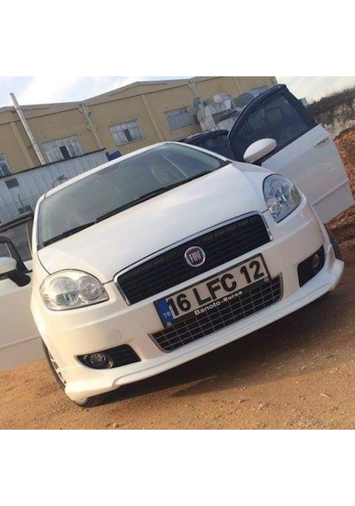 Fiat Linea Ön Tampon Eki 2008-2012 - Mat Siyah STR-674