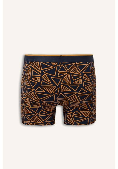 Defacto Geometrik Desenli Regular Fit 2li Boxer I7826ax26aunv135 Lacivert-nv135