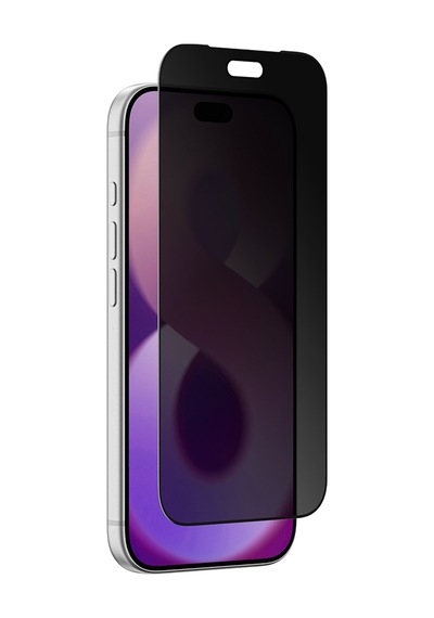 Apple iPhone Uyumlu 18 Pro Max Amazingthing Radix Privacy Parmak İzi Bırakmayan Temperli Cam Ekran Koruyucu Siyah