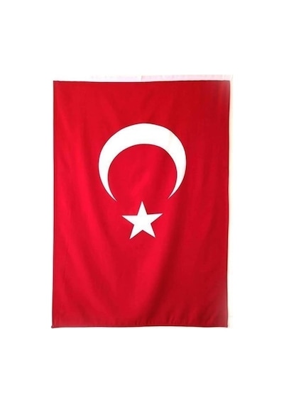 Vagonik Türk Bayrağı Alpaka Kumaş 70x105 Cm 1