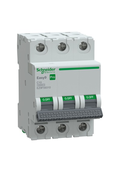 Schneider Electric Ez9f59310 3x10a 10ka C Otomatik Sigorta Easy9