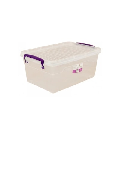 Şeffaf Çok Amaçlı 30 Lt Dikdörtgen Saklama Kabı 48x32x29 Royaleks-82113