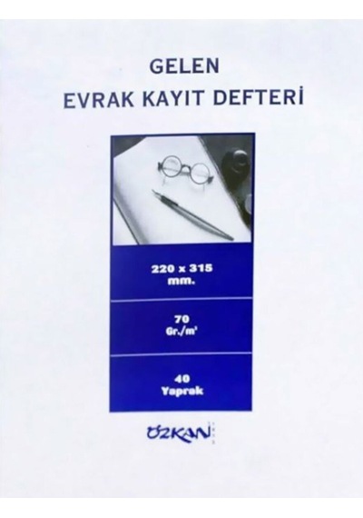 Gelen Evrak Kayıt Defteri