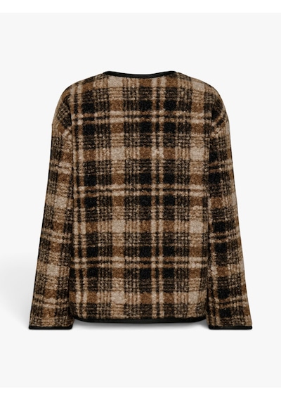 Only Onlannı Boucle Jacket Cc Otw Kadın Kahverengi Mont - 15373564