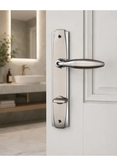 Siba Aynalı Wc Kapı Kolu Krom/ınox 200-82-02-18/53