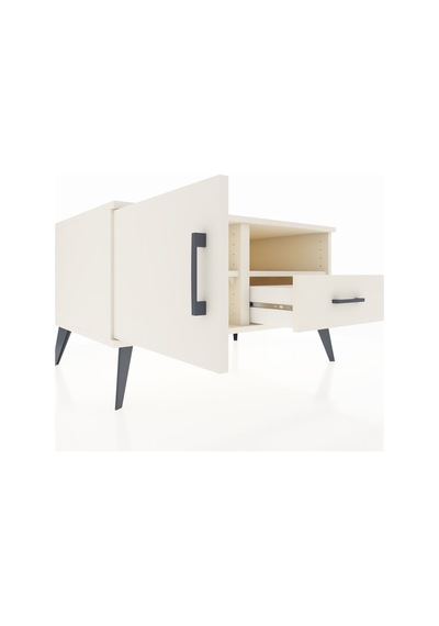 Kronos Şifonyer 2 Raflı Tek Çekmeceli Tek Kapaklı 88x59x48 Aytaşı-aytaşı Aytaşı