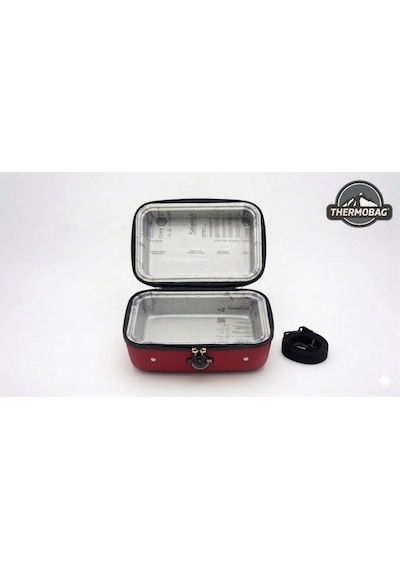 Thermobag 8lt Isı Yalıtımlı Soğutucu Termos Çanta Kırmızı