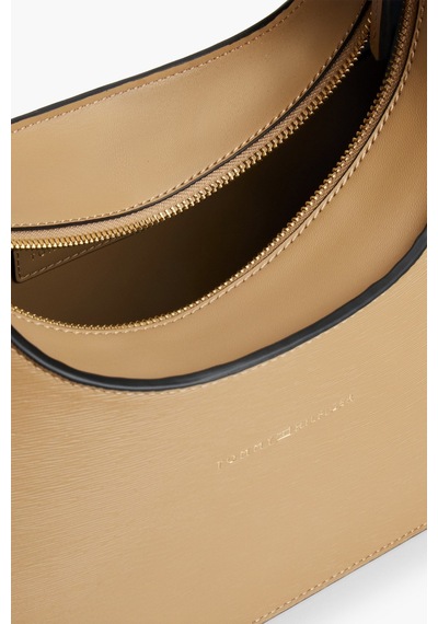 Tommy Hilfiger Th Kadın Modern Safari Canvas Omuz Çantası-15649 Koyu Bej