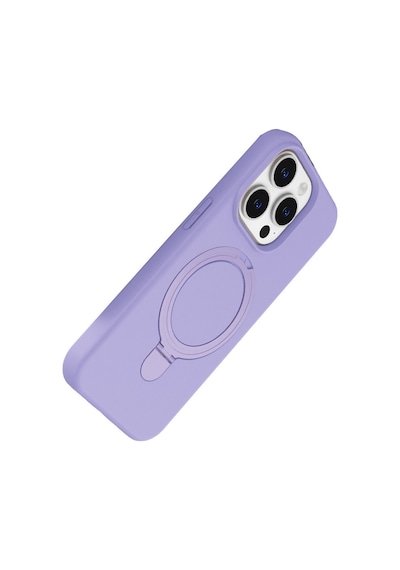 Apple iPhone Uyumlu 14 Pro Max Regal Magsafe Standlı Kapak - Lila Bzsxx00 1