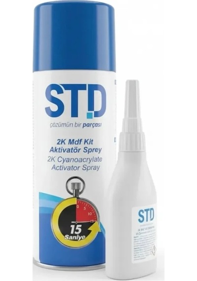 Std Mdf Kit Hızlı Yapıştırıcı 400ml + 100gr