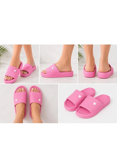 Golden Takış Terlik Pembe