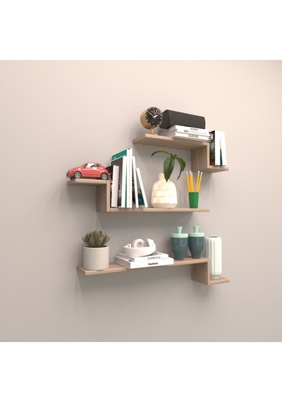 Rafkestir Atlantik Duvar Raf Set Cordoba ( Mat )