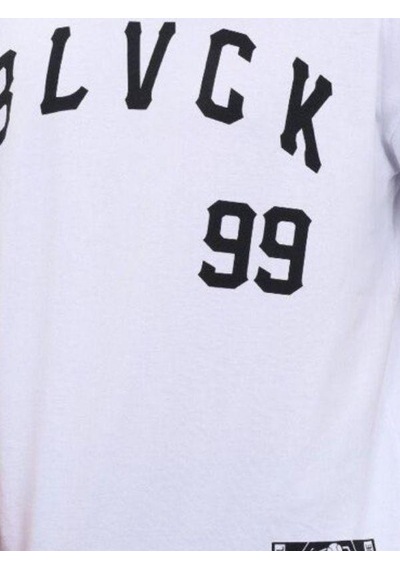 Ekkokids Çocuk Harf Baskılı Tshirt-14613 Beyaz