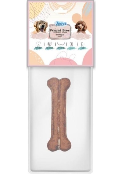 Jooys Barbekü Soslu Pres Köpek Ödül Kemiği 27 Cm