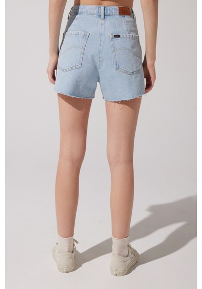 Lee Stella Regular Fit Normal Kesim Yüksek Bel Açık Mavi Jean Kot Şort L231063851 Açık Mavi