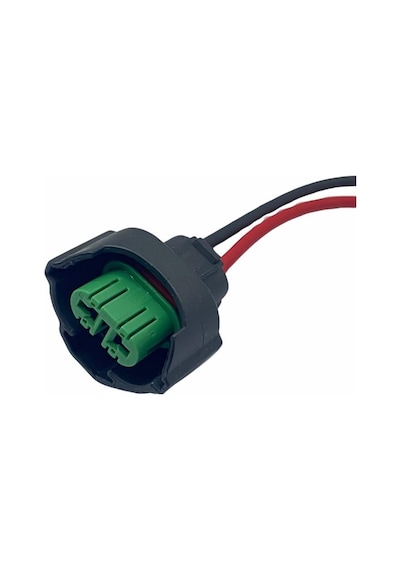H9/h11 Ampul Soketi Kablolu Kapalı Tip Yeşil