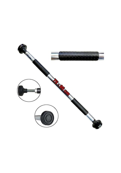 Leyaton Barfiks Çubuğu 60-100 Cm Çift Süngerli Ayarlanabilir Barfiks Çekme Demiri Barfiks Aleti