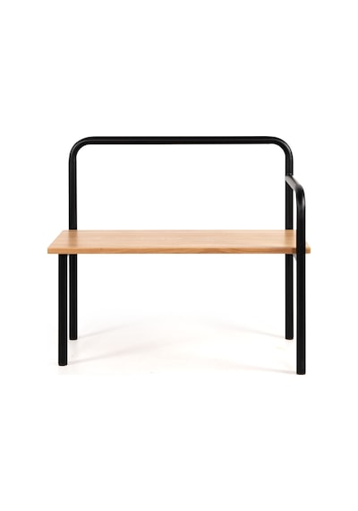 U Bench Meşe Siyah