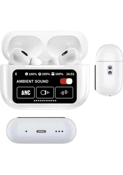 Castu A9 Pro Anc Akıllı Ekranlı Bluetooth Kulak İçi Kulaklık