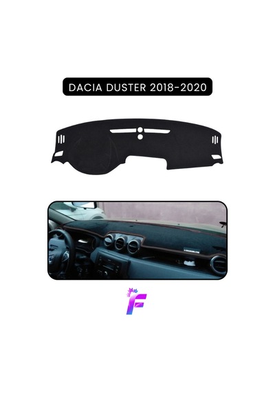 Dacıa Duster 2018-2020 Uyumlu Torpido Örtüsü Araca Özel Üretim Kolay Montaj Ta72