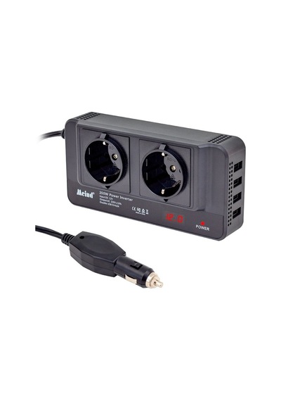 Powermaster 200 Watt DC12V-AC220V Çakmaktan Power İnverter