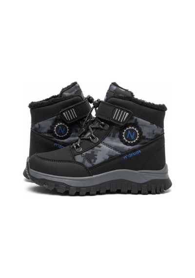 Ndrops Yseyl015 Outdoor Çocuk Bot Siyah - Lacivert Gri - Siyah