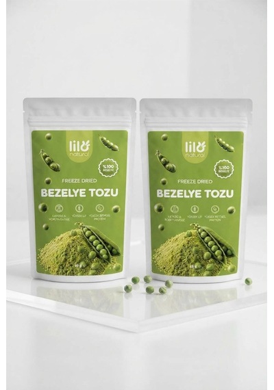 Freeze Dried Bezelye Tozu 50 G X 2 Adet - %100 Bezelye - Dondurularak Kurutulmuş Sebze Tozu - 931348271 Diğer