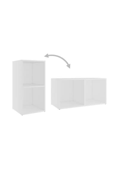Tdesıgno Belgin Kitaplıklı Televizyon Sehpası - Ünitesi -kitaplık-beyaz 90 Cm 4 Raflı Beyaz Tdesıgno Belgin Kitaplıklı Televizyon Sehpası - Ünitesi -kitaplık-beyaz 90 Cm 4 Raflı Beyaz
