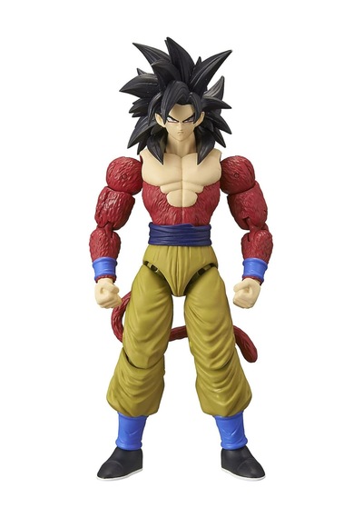 Bandaı 16 Cm Dragon Ball Super Saiyan 4 Goku Poz Verilebilir Figür, Dragon Stars Serisi