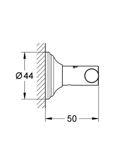 Grohe Essentials Authentic Havlu/bornoz Askılığı - 40656001 Diğer