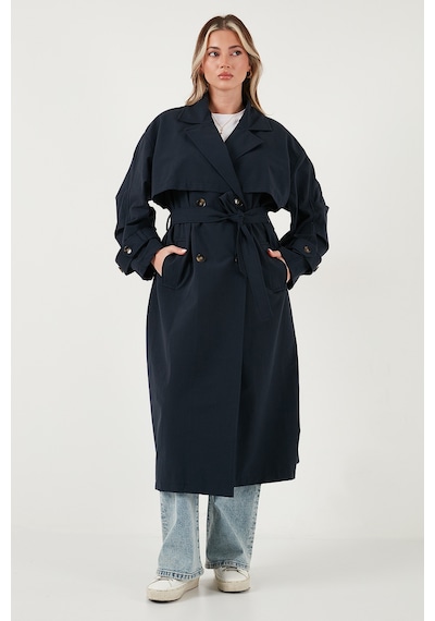 Lela Bayan Trençkot 6839605 Lacivert Lacivert