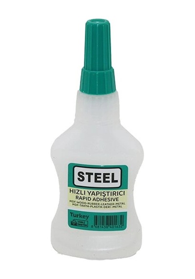 Wincell Steel Hızlı Yapıştırıcı 37gr 200ml Mdf-ahşap-metal-plastik-deri 5468