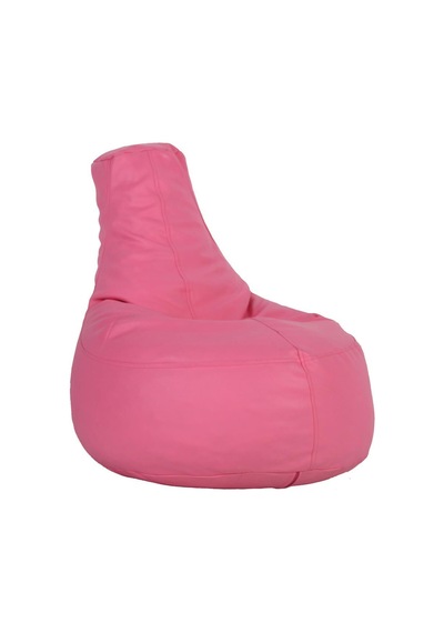 Deri Armut Koltuk Küçük Pembe 67 60 25 Cm