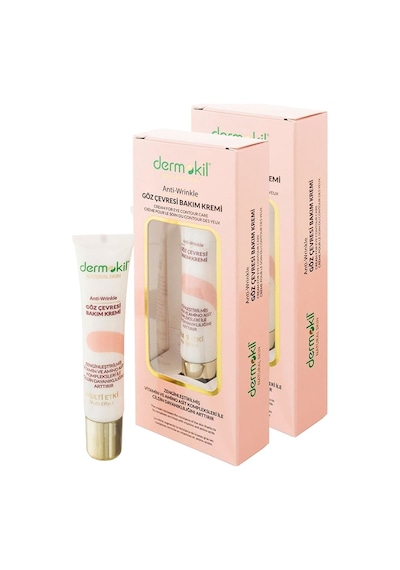 Dermokil Göz Çevresi Bakım Kremi 15 ml x 2 Adet