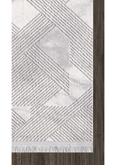 Artemis Samoa 02387b Gri Krem Halı 160x230 Ölçü Gri