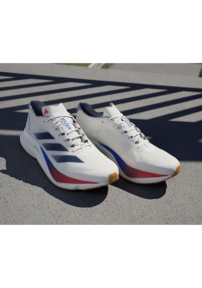 Adidas Adizero Boston 12 M Erkek Koşu Ayakkabısı Jı4476 Beyaz Renkli