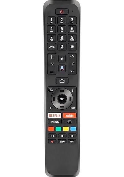Vestel Uyumlu RC43160N Ses Komutlu Led Tv Kumanda