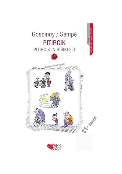 Pıtırcık'ın Bisikleti - Rene Goscinny -  Jean-Jacques Sempe - Can Çocuk Yayınları