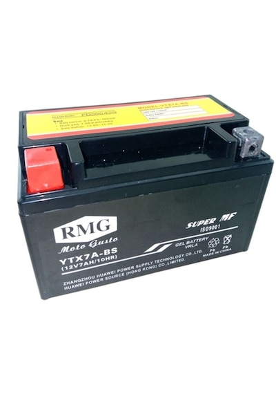 Rmg -akü-ytx7a-bs Scooter 12v 7a 150 87 94 Yatık 2,4kg