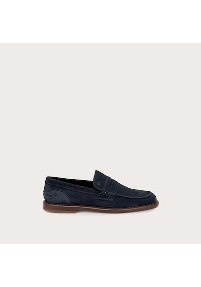 Blu Klasik Ayakkabı Erkek 76b0 Frau Suede Mavi
