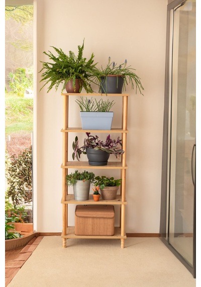 Concept 4 Raflı Kitaplık Banyo Mutfak Dolabı Balkon Organizer Ofis Düzenleyici Ahşap Nature