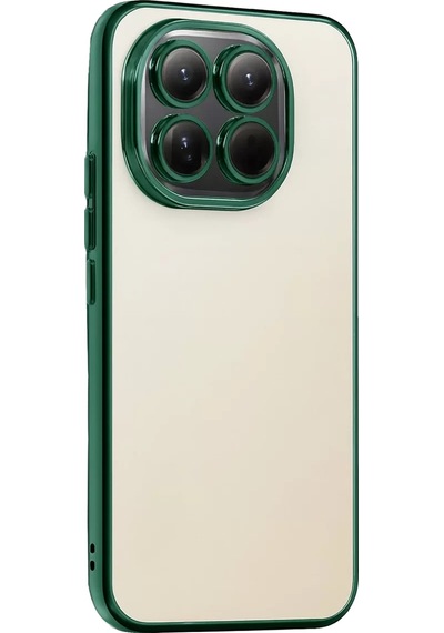 Newface Xiaomi Mi 15t Razer Lensli Silikon - Yeşil